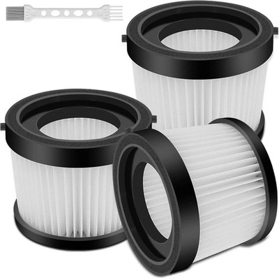 DCV501HB Filters for DEWALT 20V Cordless Handheld Vacuums 3 Pack