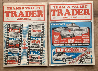 2 X Auto Trader Issues 1980 And 1982