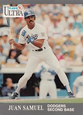 1991 Fleer Ultra - Juan Samuel #168