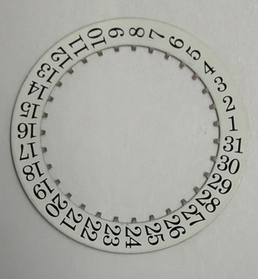 Patek Philippe Nautilus 5711 Calendar Date wheel White 26mm Authentic