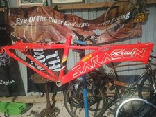 Saracen X-Tort Team Mad Trials Bike Frame Retro DJ Jump Bike Mountain Bike