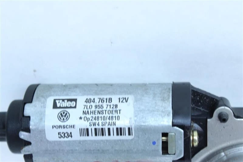 Used Back Glass Wiper Motor fits: 2005 Porsche CAYENNE Grade A Foto 3 de 4
