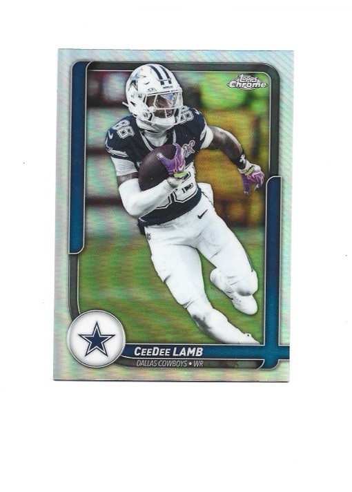 2026 Topps Chrome CeeDee Lamb Refractor TFCC-18 Club Exclusive Cowboys