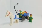 LEGO Castle Forestmen Set 1877, - Crusader’s Cart - 1990 Vintage - 100% Complete