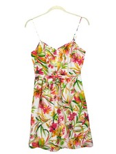 NWOT J. Crew Floral Lined Adjustable Spaghetti Strap Dress with Pockets Size 2