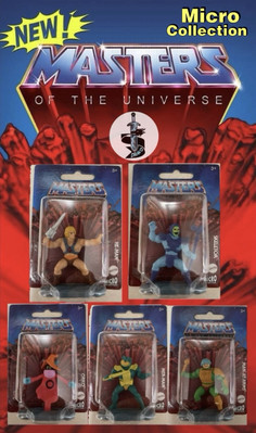 Masters of the Universe Set Of 5 Mattel Micro Collection Toys Mini Figures