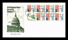 DR JIM STAMPS US COVER FLAG OVER CAPITOL $1 BOOKLET PANE FDC ARTMASTER