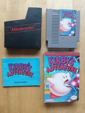KIRBY'S ADVENTURE Game (Nintendo Nes) Authentic & Tested Working Complete CIB