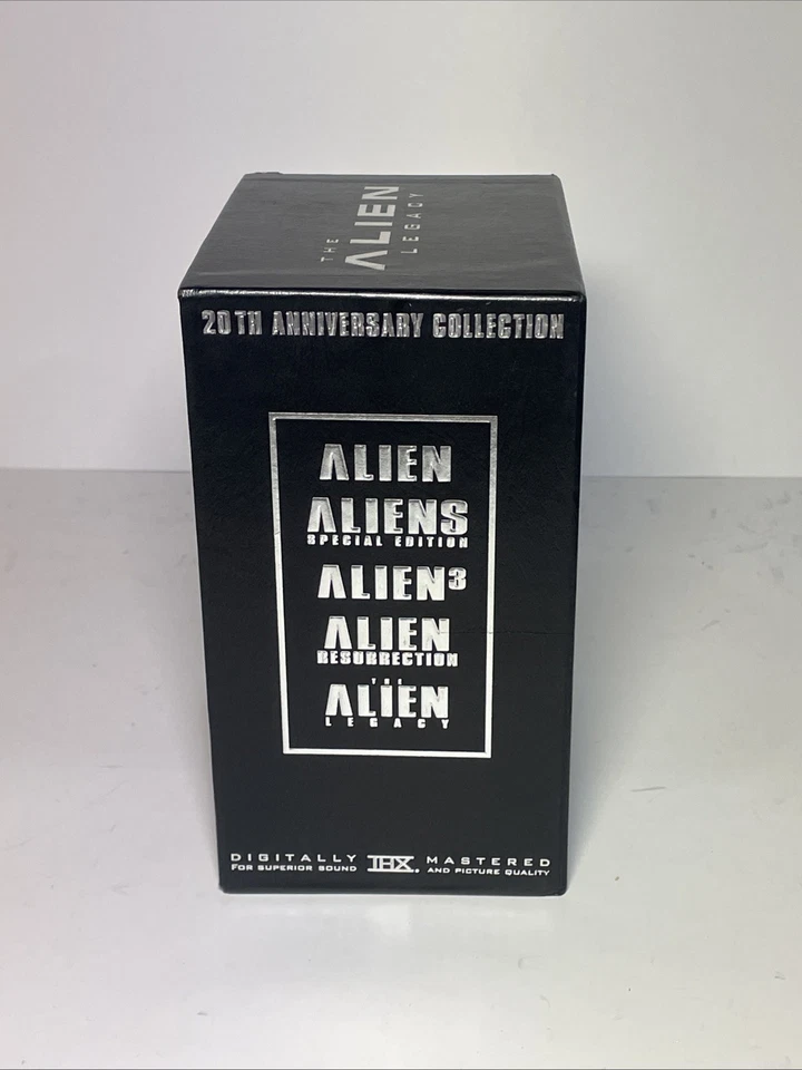 The Alien Legacy 20th Anniversary Collection 5 cintas VHS (VHS 1999) juego de caja leer Foto 2 de 4