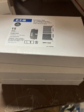 10 x CUTLER HAMMER EATON BRP115AF 15A AFCI PLUG ON NEUTRAL NEW IN BOX