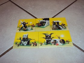 Lego 6066 Camouflaged Outpost Instruction Manual ONLY - Vintage Castle - Mint!