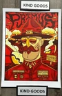 100% Authentic PRIMUS 2017 Red Rocks VIP Concert Poster #’d /300 ? By Jim Mazza