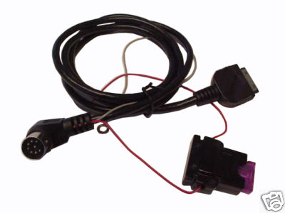Connect older 30pin iPod / iPad / iPhone to Alpine Car Stereo Aux Input M-bus 8p