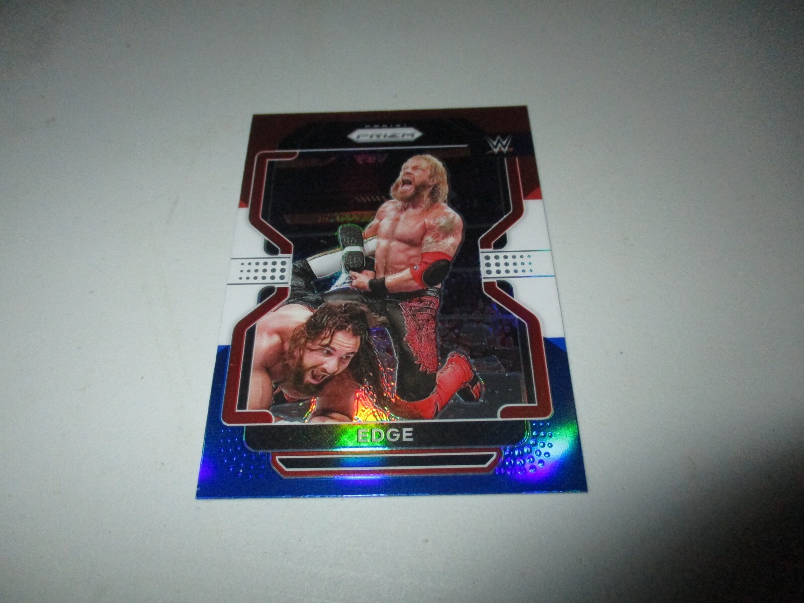Edge 2022 Panini Prizm WWE Red White Blue #164