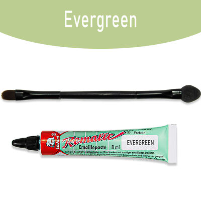 Remalle Emaille Paste Emaillelack Reparaturlack 54 Farben je 8 ml inkl. Pinsel