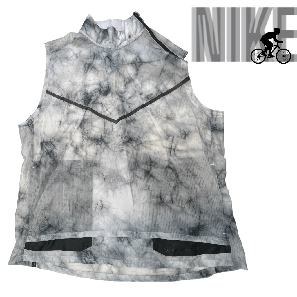 Nike Men's Tech Pack Transform Sleeveless Tie Dye Running Vest