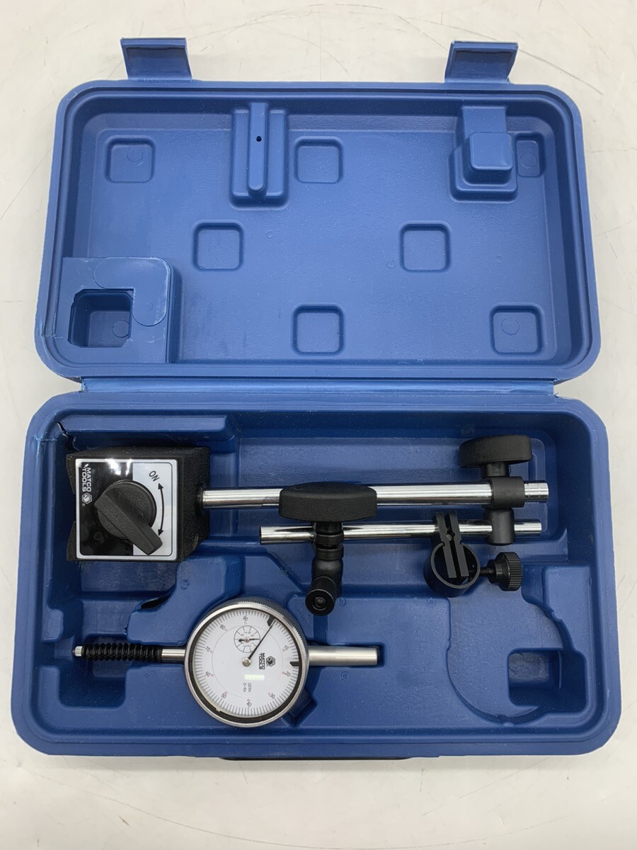 Matco Dial Indicator Set W Switchable Base & Hard Case DIM1
