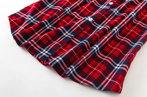 US Women's Flannel Cotton Long Sleeve Nightgown Nightwear Sleepwear/Sleep Dress - Bild 54 von 60