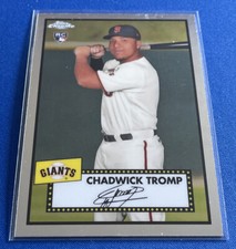 2021 Topps Chrome Platinum Anniversary -#94 Chadwick Tromp San Francisco Giants