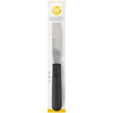 Wilton Straight Icing Cake Spatula 11 inch ,Stainless Steel Blad,Black,Brand New