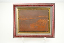 Kupferstich Hafen Hamburg im Rahmen