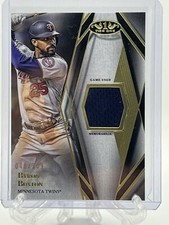 2022 Topps Tier One Byron Buxton Game Used Jersey Relic #/349 Minnesota Twins SP