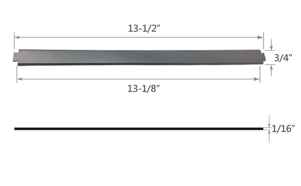13" PLANER BLADES AC8630 FOR RIDGID TP1300, TP13001, TP13002, TP13000
