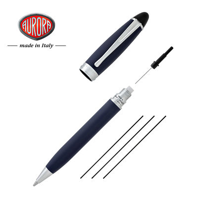 Aurora Ipsilon Satin Mechanical Pencil Blue 0.7mm - New in Box