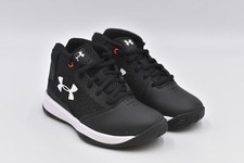 NEW Boy's Black Under armour BPS Jet 2017 1296010-003 Shoes Size 11K