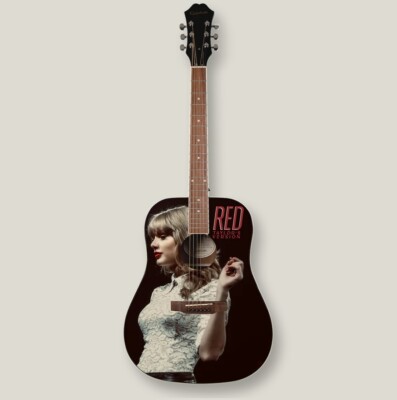 Red Taylor's Version Acoustic Guitar Taylor Swift Epiphone DR-100 PREORDER