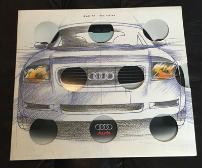 1999 Audi TT Original Dealer Sales Brochure Catalog Prospekt