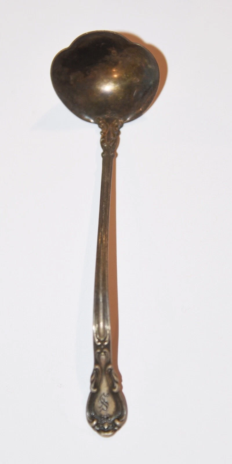 GORHAM CHANTILLY STERLING SILVER Gold Wash LADLE Jam, Sauce Spoon •Pat 1895 •EXC