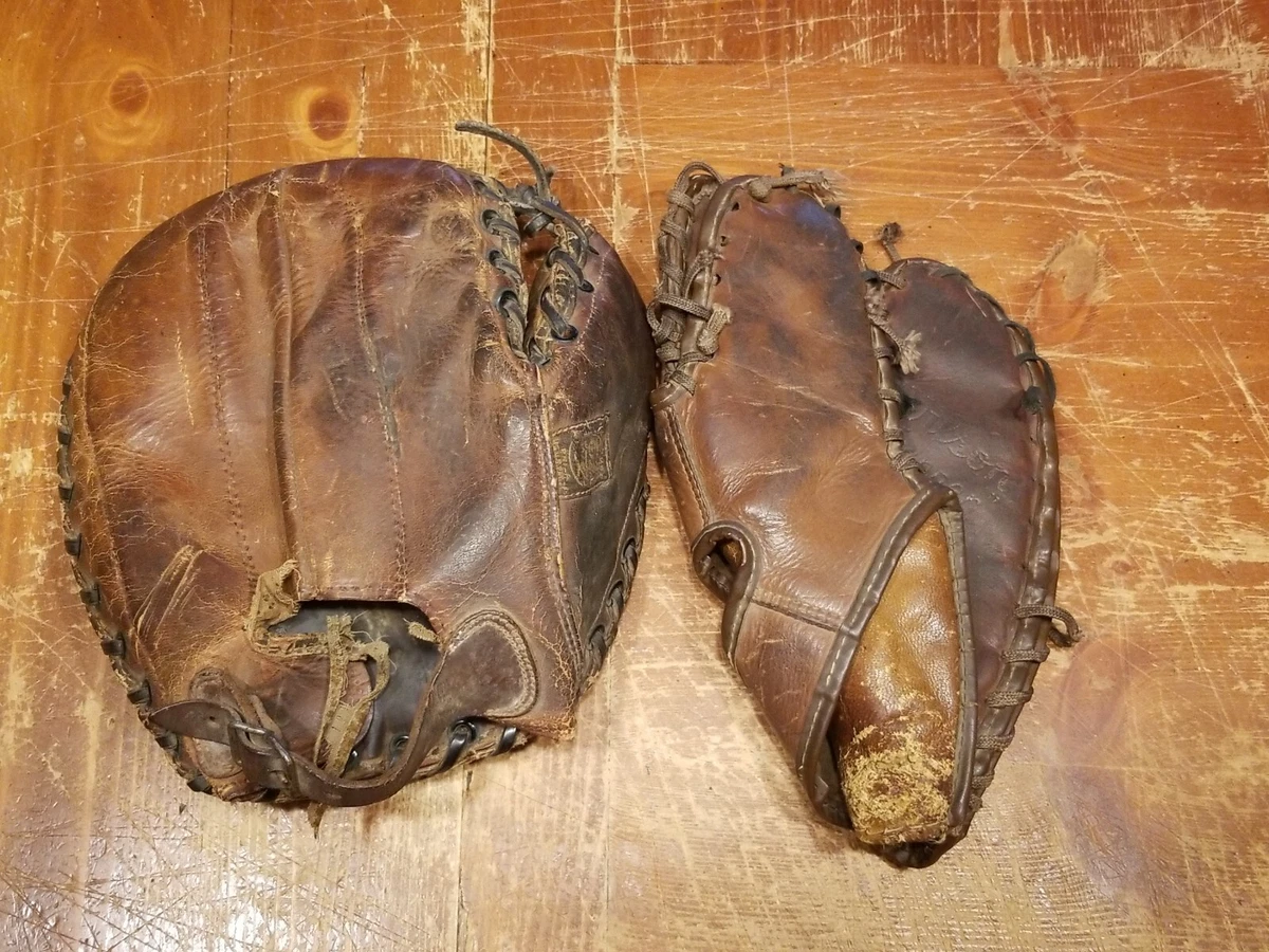 Gant De Baseball Vintage Wilson Trapper 547 - Première Base (First Baseman) - Gaucher (LHT) - Occasion