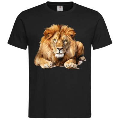 T-Shirt Löwe Afrika Löwin Löwen Baby Simba Lion King Safari Raubtier Gro 404138s