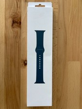 Genuine Apple Watch Sport Band 45mm Abyss Blue Sport Band MKUW3AM/A