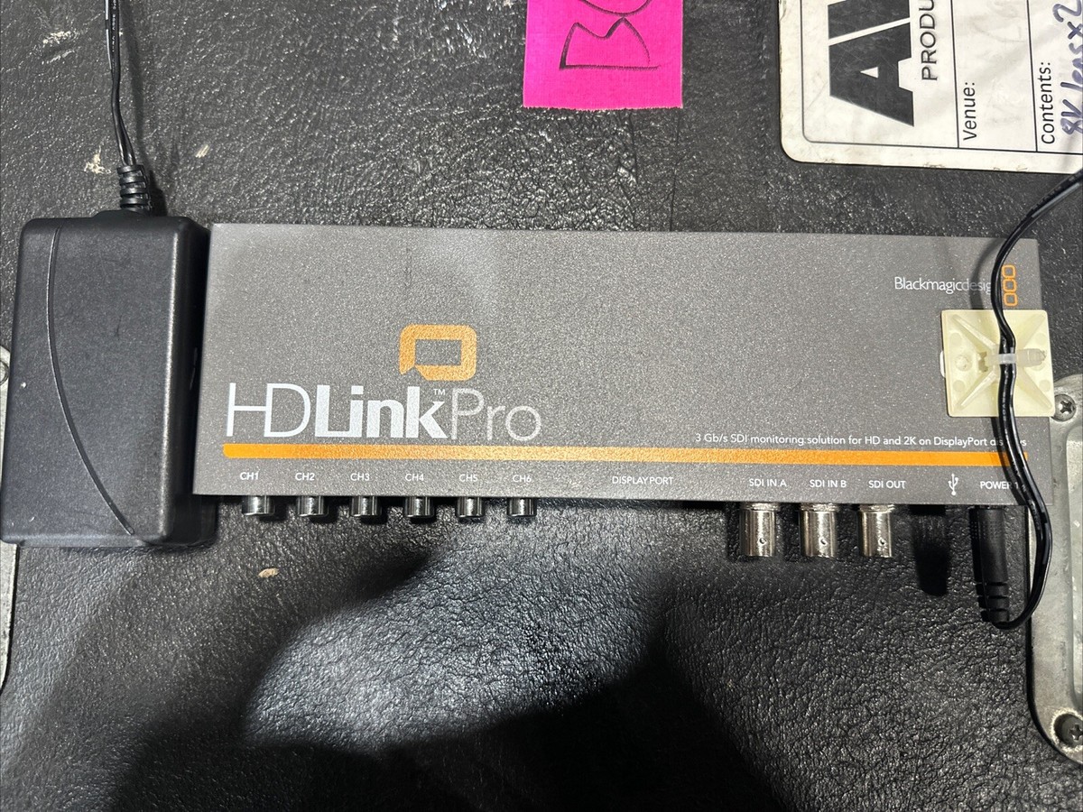 Black Magic Design HD Link Pro Audio Decoder w/ Display Port | eBay