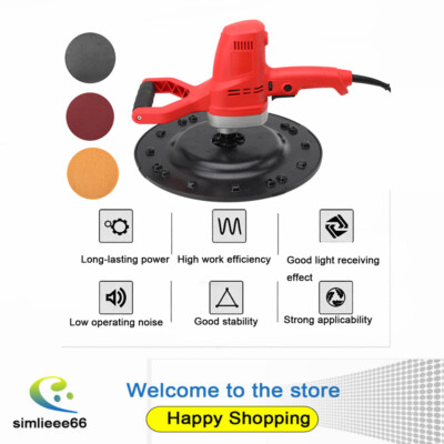 Electric Cement Concrete Mortar Trowel Wall Smoothing Polishing Machine