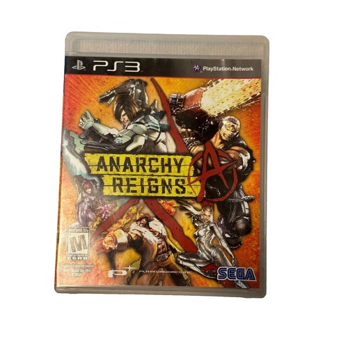 Anarchy Reigns CIB PlayStation 3 Complete PS3 Game in Case w