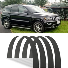 For JEEP Grand Cherokee 4PCS Fender Flares Extender Flexible Wheel Arch Body Kit
