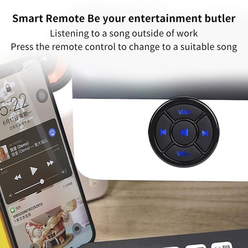 New Bike Car Steering Wheel Bluetooth Media Music Remote Control Button' - Picture 8 of 12
