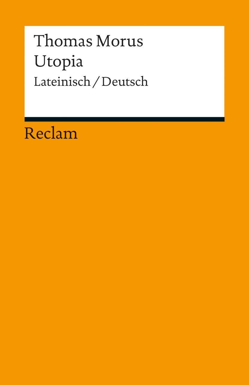 Thumbnail - Utopia | Lateinisch/deutsch | Thomas Morus | Deutsch | Taschenbuch |