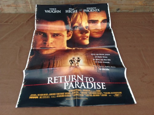 1998 Return To Paradise Original Movie House Full Sheet Poster