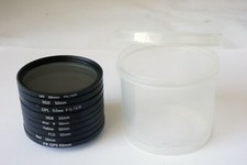 FK GP5 GOPRO 52MM 9PC FILTER KIT ADAPTOR FOR HERO UNUSED
