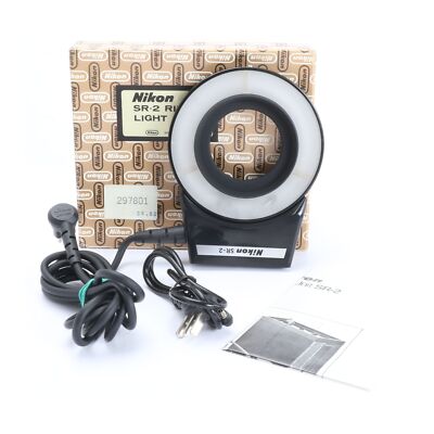 Nikon SR-2 Ring Light Unit Ringleuchte Ringlicht + TOP (253449)