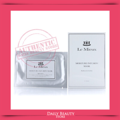 Le Mieux Moisture Infusion Mask 4 Masks NEW FAST SHIP