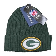 Green Bay Packers Knit Beanie Green Embroidered Logo
