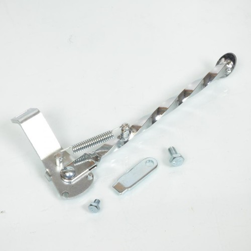 Béquille 340 Mm Latérale Torsade Chrome Pour Peugeot 103 SP / MVL Ressort Avant