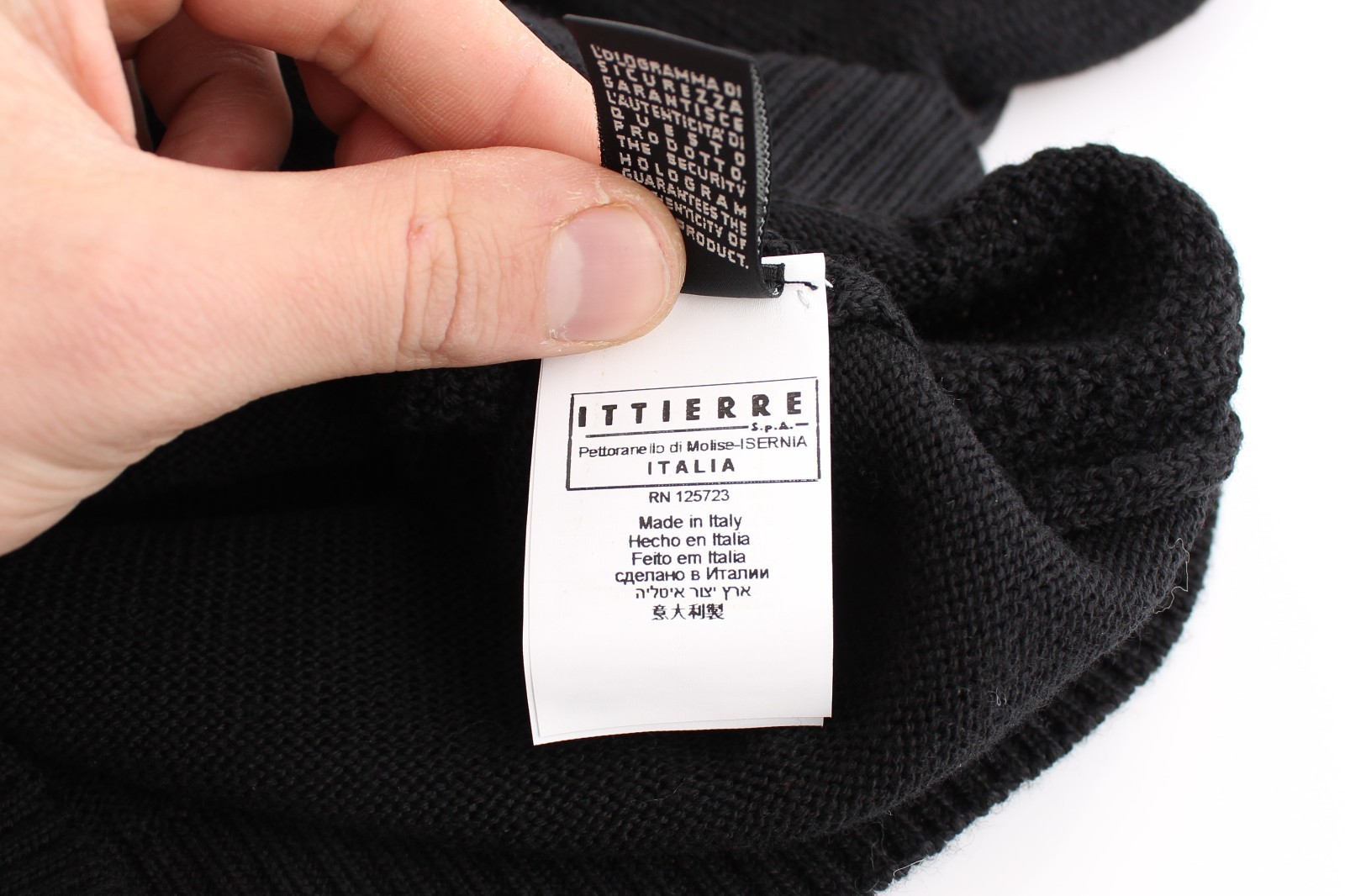 C'N'C COSTUME NATIONAL Sweater Black V-Neck Lightweight Jumper XS/ US 4 RRP $280 image 9