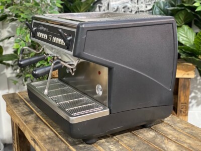 NUOVA SIMONELLI APPIA 2 GROUP BLACK COMPACT ESPRESSO COFFEE