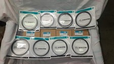 New Gm Nos Pistons 8 W Rings 7.4l Gm Flat Top 454 Bbc 353058 353062 12456436